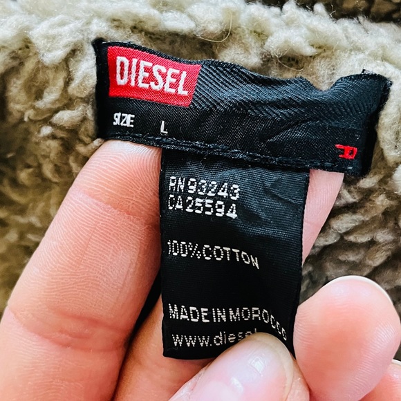 Diesel Sherpa lined denim jacket - Picture 13 of 16